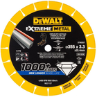 Алмазный диск DeWALT Extreme Metal 355×25.4 мм – для металла, модель DT40257