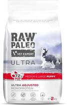 Karma sucha dla szczeniąt Raw Paleo Ultra z wołowiną 2 kg (5902414211070)