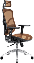 Fotel biurowy ergonomiczny Diablo Chairs V-Basic Black-Orange (5904405577233)