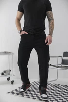 Джинси Чоловічі Regular Fit Without Karma 33 Чорні 472498099