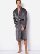 Szlafrok Aruelle Henry bathrobe M Szary (5907479343001)