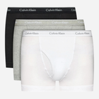 Zestaw majtek męskich typu bokserki Calvin Klein Underwear Trunk 3 szt 000NB1893A-MP1 XL 3 szt Czarny/Biały/Szary (8719115129378)