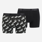 Набір трусів-боксерів чоловічих 2 шт Puma Men Aop Boxer 2P 93505401 L Чорний (8720245044950)