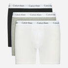 Zestaw majtek męskich typu bokserki Calvin Klein Underwear 000NB1770A-MP1 S 3 szt Czarny/Biały/Szary (8719115052744)