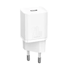Мережевий зарядний пристрій Baseus 20W Super Si QC PD3.0 20W Type-C 3A Білий