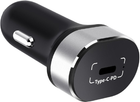 Автомобільний зарядний пристрій Winner Group 1 x USB-C 20 Вт + кабель USB-C Black (8591194093142)