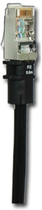 Патч-корд Patchsee UTP CAT 6a 4.9 m Black (1042010160014)