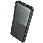 Портативний зарядний пристрій Power Bank повербанк / Hoco J136 Sirui 10000 мАг 22,5 Вт дисплей Power Bank, Чорний