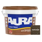Деревозахисний матеріал Aura Lasur Aqua шовковисто-матовий Палісандр, 2.5 л (39963)