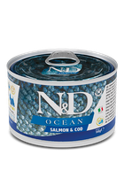 Влажный корм Farmina N&D Grain Free Ocean Salmon & Cod Adult Mini