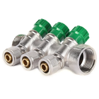 Коллектор вентильный с фитингом Koer KR.1124-3 1"x3 ways [KR2833]