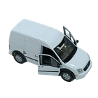 Машинка Welly Модель "Ford Transit Connect" белый (11 см) 250386W