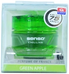 Ароматизатор Dr. Marcus Senso Delux Green Apple (Зелене Яблуко) 50 мл гель на панель приладів
