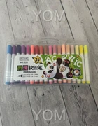 Набор акриловых маркеров фломастеров для творчества и рисования 36 цветов Water Acrylic Marker