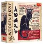 Пазли Wooden Puzzle. Чорний кіт. Теофіль Стейнлен. The Black Cat.Théophile Steinlen (200 ел.) 20254 (Trefl)