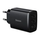 Зарядний пристрій Baseus Compact Charger 3U 17W Black (CCXJ020101)