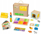 Pudełko Edukacyjne Tooky Toy XXL Montessori 7w1 53 elementy (6976831550110)