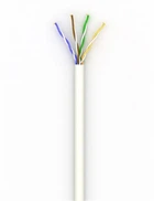 Кабель звита пара OK-Net КПВ-ВП (350) UTP, CAT5e, 4х2х0.50, бухта 305 м (49245) Білий
