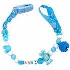 Держатель для пустышки Megazayka MGZ-0500 B с колокольчиком (MGZ-0500 Blue-RT)