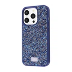Чехол с блестками Wave Bling World Rock Diamond (TPU) для Apple iPhone 16 Pro Blue Titanium