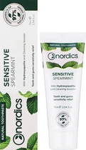 Зубная паста "Нежный уход для чувствительных десен и зубов" - Nordics Sensitive Spearmint 75ml (75ml) (1242105-2040017987-2)