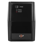 Джерело безперебійного живлення ДБЖ LogicPower LPM-525VA-P 367Вт 145-290В пластик LED