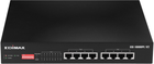 Комутатор Edimax Long Range 8-Port Gigabit Ethernet PoE+ Switch with DIP Switch Black (GS-1008PL V2)