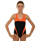 Купальник для плавания SP-Sport PL-2424 135-140 см Черно-оранжевый (6835b6bfe1174b1d0d74ecde)