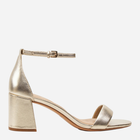 Sandały damskie na słupku z zakrytą piętą ALDO 13741557-741 37.5 (7US) 23.8 cm Złote (58822879717)
