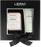 Подарунковий набір Lierac Hydragenist Гель-крем зволожувальний освітлювальний 50 мл + Пілінгова маска 75 мл + Косметичка (3701436927592)