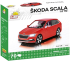 Klocki Cobi Skoda Scala 1.0 Tsi Czerwony 70 elementów (5902251245825)