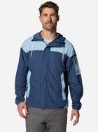 Спортивна вітровка чоловіча Columbia Challenger II Windbreaker 2071553478 M Синя (195982330983)