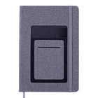 Книга записна Buromax COMFORT А5 96 аркушів крапка, сірий (BM.295309-09)