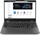 Ноутбук Lenovo LOQ 15IAX9 (83GS00Q4RA) Luna Grey / 15.6" IPS 144 Гц / Intel Core i5-12450HX / RAM 16 ГБ / SSD 512 ГБ / RTX 2050, 4 ГБ 