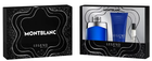 Zestaw męski Montblanc Legend Blue Woda perfumowana 100 ml + Miniaturka Woda perfumowana 7.5 ml + Perfumowany żel pod prysznic 100 ml (3386460148009)