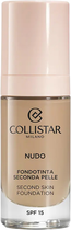 Podkład do twarzy Collistar Nudo Second Skin SPF15 3R Naturale Rosato 30 ml (8015150002509)