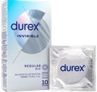 Презервативи Durex Invisible супер тонкі 10 шт (5900627071252)