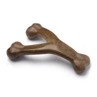 Важіль зі смаком бекону Benebone Wishbone Bacon іграшка для гризіння для собак вагою до 54 кг 22,86х16 см Коричневий