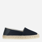 Espadryle damskie Geox D35V0C01043-C9999 38 24.7 cm Czarne (8056206051461)