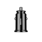 АЗП 2USB Baseus Circular Plastic (30W) Black