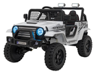 Електромобіль для дітей Ramiz Off Road 4 x 4 Sport 2-місний білий (5903864943832)