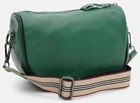 Женская кожаная сумка Borsa Leather стильная зеленая сумка через плечо из натуральной кожи 54221