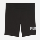 Спортивні велосипедки жіночі Puma Ess No.1 Logo 7 Short Leggings 68243201 XS Чорні (4067983476754)