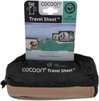 Śpiwor Cocoon Travelsheet 220 x 90 cm Earth (0799696101725)