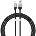 Кабель Baseus CoolPlay Series Fast Charging Cable USB to iP 2.4A 1m Black (CAKW000401)