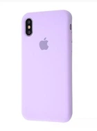 Чехол Premium Silicone Case Full для iPhone X/Xs lilac