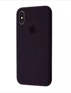 Чехол Premium Silicone Case Full для iPhone X/Xs elderberry