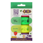 Набор текстовых маркеров Zibi Tutti-Frutti "Фруктики" 1-5 мм 4 шт (ZB.2702)