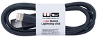 Kabel Winner Group,USB Type-A to Lightning 1m Black (8591194093098)