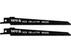 Полотно по дереву для сабельной пилы, 150 мм, 8TPI YATO (YT-33923)